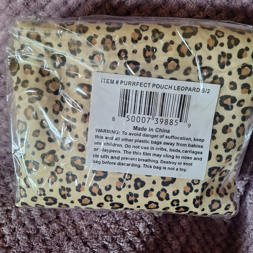 Leopard Print Cat Carrier